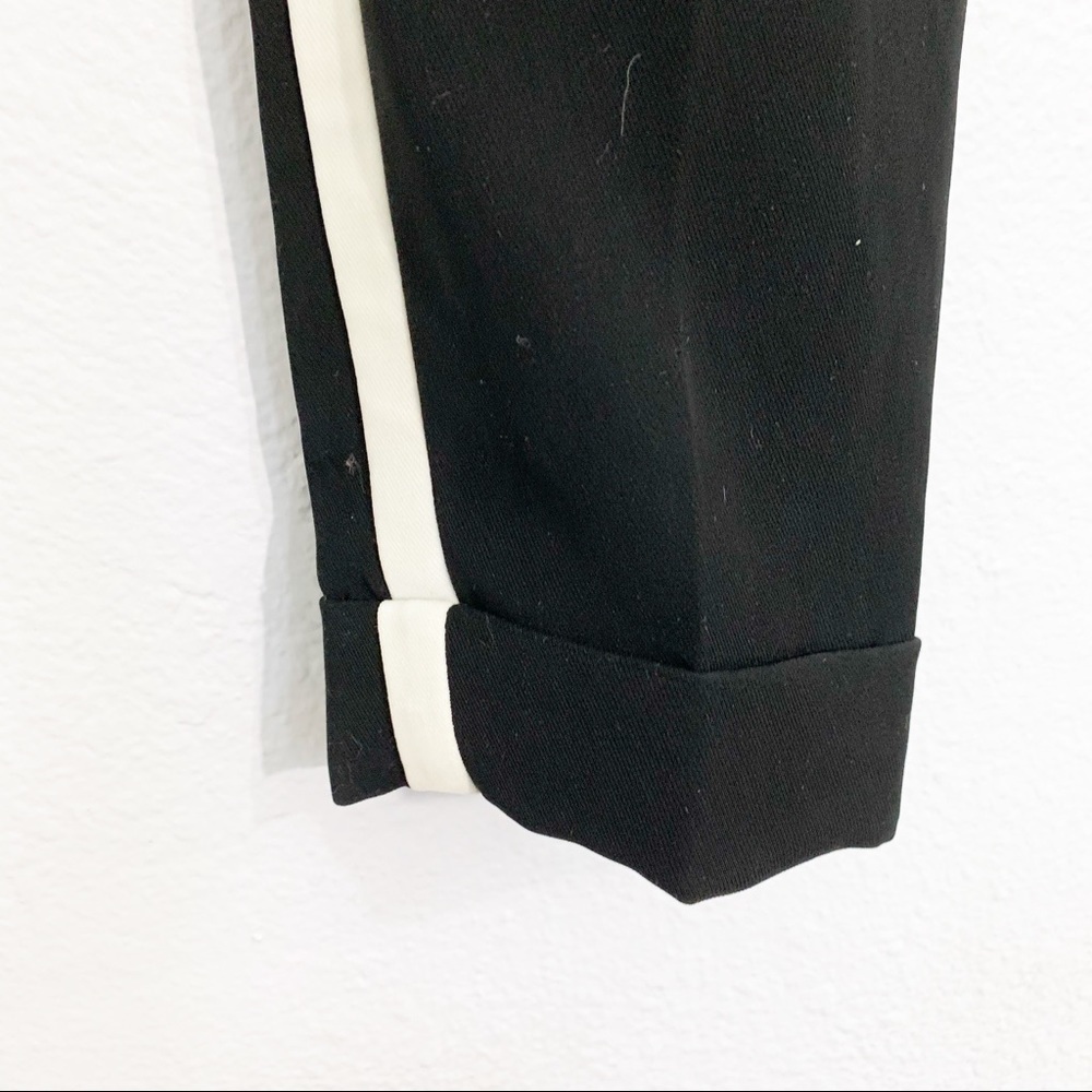 A.L.C. Tuxedo Stripe Pull On Crepe Track Pants - image 4